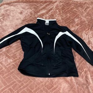 Women’s Nike athletic black zip up jacket